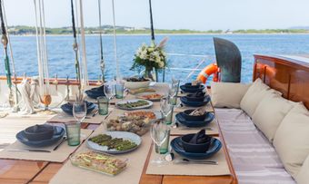 Black Swan yacht charter lifestyle