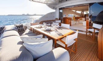 Kidi One yacht charter lifestyle