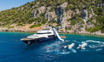 Amadea yacht charter Benetti Motor Yacht