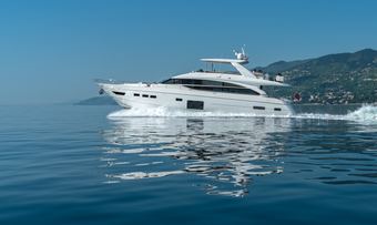 Larimar II yacht charter Princess Motor Yacht