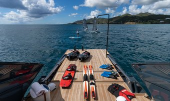 Red Dragon yacht charter lifestyle