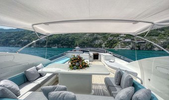 Dea One yacht charter lifestyle