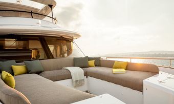 Azimut Magellano 66 yacht charter lifestyle