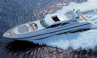 Plan A yacht charter Overmarine Motor Yacht