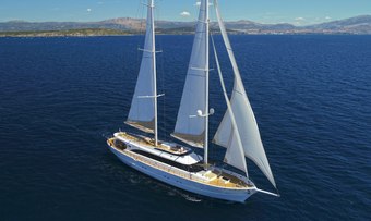 Acapella yacht charter Custom Sail Yacht