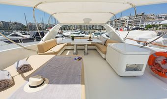 Alegria yacht charter lifestyle