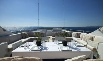 Feligo V yacht charter lifestyle