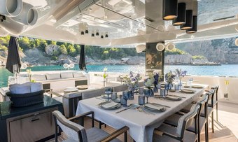 Dhamma II yacht charter lifestyle