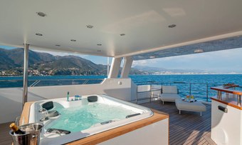 Atom yacht charter lifestyle
