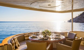Seraph Primero yacht charter lifestyle