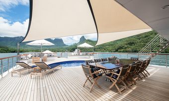 Buccara Latitude yacht charter lifestyle