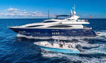 Kefi yacht charter Sunseeker Motor Yacht