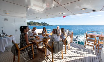 Pacific Mermaid yacht charter lifestyle