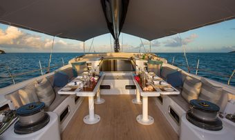 Leopard 3 yacht charter lifestyle