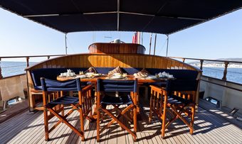 Tigerlily of Cornwall yacht charter lifestyle