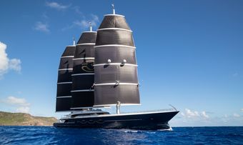 Black Pearl yacht charter Oceanco Sail Yacht