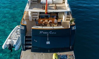 Mr Corn yacht charter lifestyle