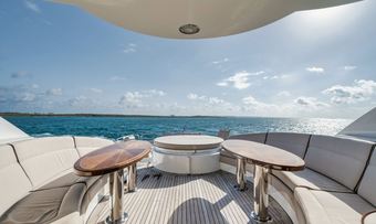 Lady Kristina yacht charter lifestyle