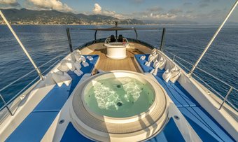 Royal Falcon One yacht charter lifestyle