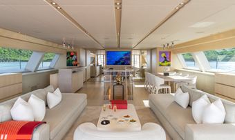 Red Dragon yacht charter lifestyle