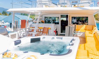 Galaxy Stella yacht charter lifestyle