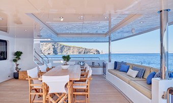 Nyx yacht charter lifestyle