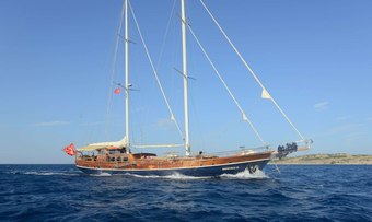 Zephyria II yacht charter Etemoglu Boatyard Motor/Sailer Yacht