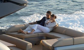 Lady F1 yacht charter lifestyle