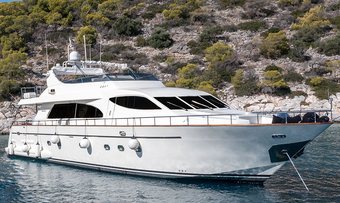Estia Poseidon yacht charter Falcon Motor Yacht