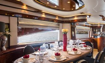 Seraph Primero yacht charter lifestyle