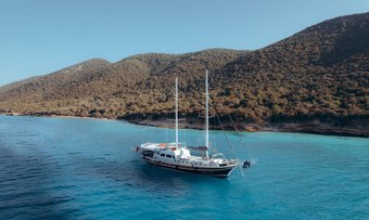 Bodrum Queen yacht charter Custom Sail Yacht