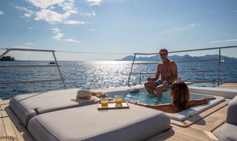 Christal Mio yacht charter lifestyle
