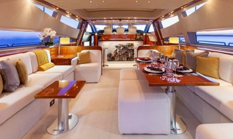 Kidi One yacht charter lifestyle