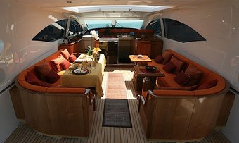 Aspra 38 yacht charter lifestyle