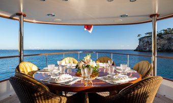 Odyssey III yacht charter lifestyle