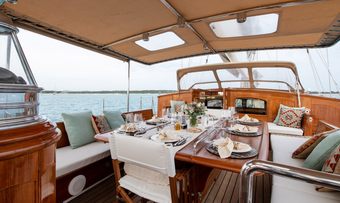 Windrose of Amsterdam yacht charter lifestyle