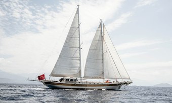 Torini yacht charter Cek-Lift Sail Yacht