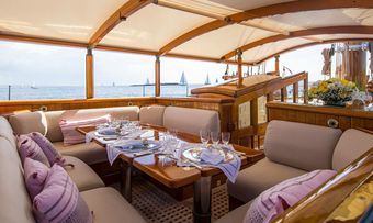 Shenandoah of Sark yacht charter lifestyle