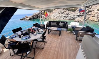 Just Marie II yacht charter lifestyle