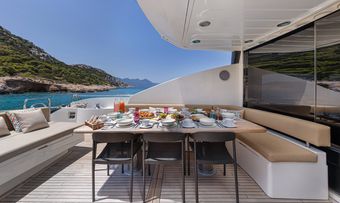 Blade 6 yacht charter lifestyle