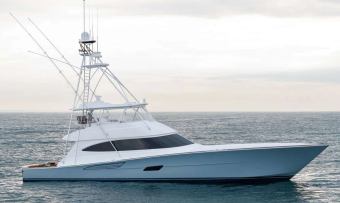Boujie yacht charter Viking Yachts Motor Yacht