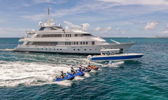 N                     Kefi yacht charter Christensen Motor Yacht