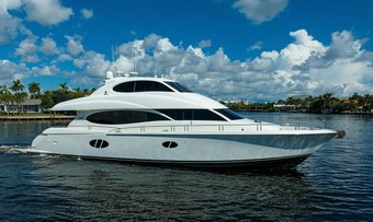 Gypsea yacht charter Lazzara Motor Yacht