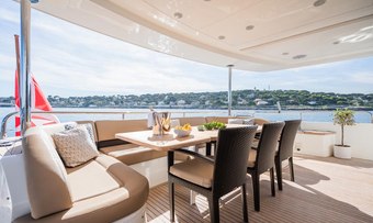 Blue Eyes yacht charter lifestyle