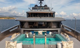 Pandion Pearl yacht charter lifestyle