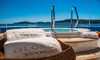 Gloria Teresa yacht charter lifestyle