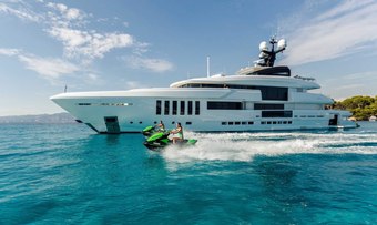 Ouranos yacht charter Admiral Yachts Motor Yacht