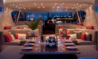 Cristal 1 yacht charter lifestyle