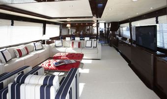Princess 95 yacht charter lifestyle