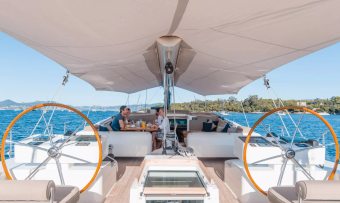 Grand Bleu Vintage yacht charter lifestyle